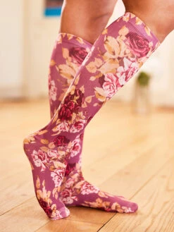 Rose Manor Compression Socks