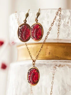 Holly Berry Necklace