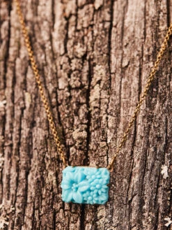 Forever Blossom Vault Necklace -Clothing Sales 2024 AVNK019TUR Multi April Cornell Jewelry 1