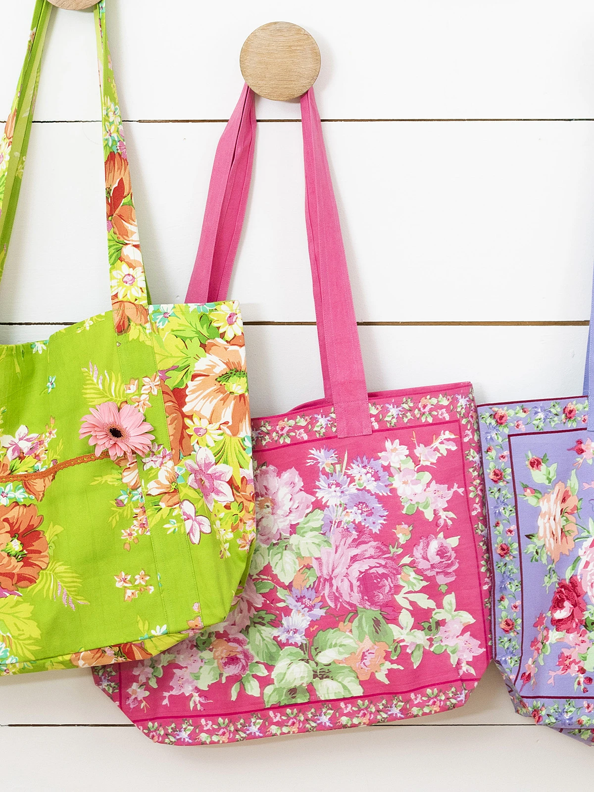 Cottage Rose Market Bag 3 Cottage Rose Market Bag