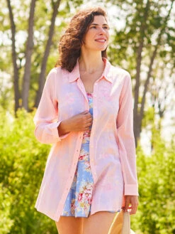 Hazel Blouse -Clothing Sales 2024 BLA5033R PaleRose April Cornell Blouse 5