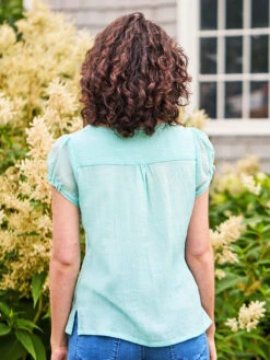 Judy Blouse -Clothing Sales 2024 BLA5038R VintageSky April Cornell Blouse 3