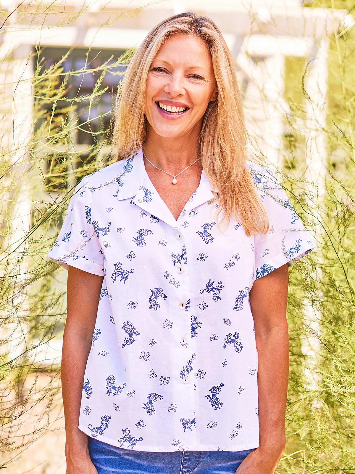 Poodle Camp Blouse 3 Poodle Camp Blouse