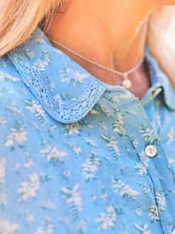 Serenade Blouse 8 Serenade Blouse -Clothing Sales 2024 BLA5368R Turquoise April Cornell Blouse 2