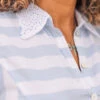 Nantucket Stripe Blouse -Clothing Sales 2024 BLA5426R WhiteBlue April Cornell Blouse 2