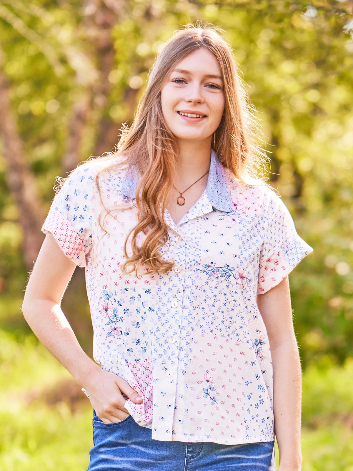 Becky's Remnant Blouse 5 Becky's Remnant Blouse - Image 3