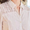Nostalgia Blouse -Clothing Sales 2024 BLAA5283P White April Cornell Blouse 2