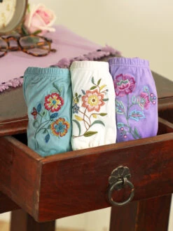Tapestry Solid Undies Set Of 3 - Granny Fit