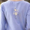 French Morning Caftan -Clothing Sales 2024 CFA5532M Periwinkle April Cornell Nightwear 4