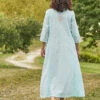 Getaway Caftan -Clothing Sales 2024 CFA5536M Aqua April Cornell Nightwear 3
