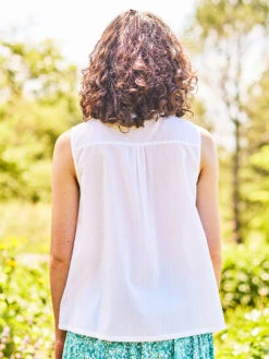 Clothing Sales 2024 -Clothing Sales 2024 CMA5079R White April Cornell Camisole 3