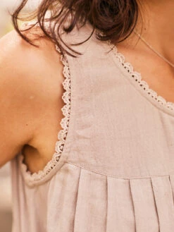 Boutique Tunic Dress 11 Boutique Tunic Dress -Clothing Sales 2024 DRA5053R Natural April Cornell Dress 4