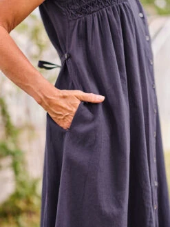 Osaka Dress -Clothing Sales 2024 DRA5110R MidnightNavy April Cornell Dress 4