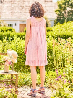 Forget Me Not Short Dress -Clothing Sales 2024 DRA5280R Salmon April Cornell Dress 3