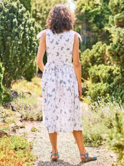 Poodle Porch Dress -Clothing Sales 2024 DRA5325R White April Cornell Dress 3