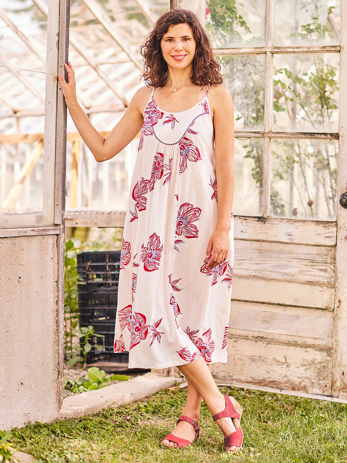 Sketch Flower Sundress 3 Sketch Flower Sundress