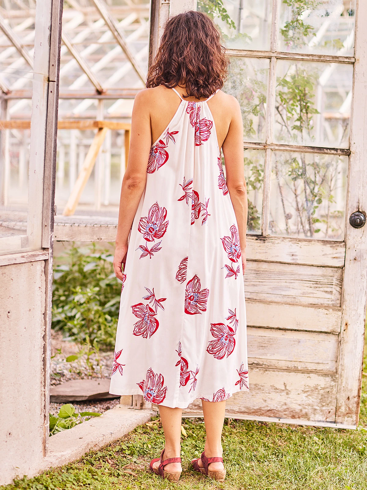 Sketch Flower Sundress 5 Sketch Flower Sundress - Image 3