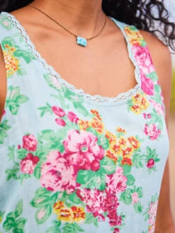 Francesca Dress -Clothing Sales 2024 DRA5407R Aqua April Cornell Dress 2