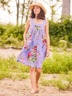 Getaway Short Dress -Clothing Sales 2024 DRA5409R Lavender April Cornell Dress 1