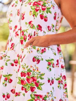 Strawberry Porch Dress