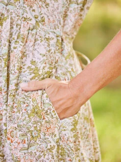 Suzanne Dress -Clothing Sales 2024 DRA5540R EcruSage April Cornell Dress 4