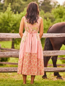 Rosie Patchwork Dress -Clothing Sales 2024 DRA5557R MixMatch April Cornell Dress 3