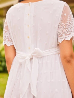 Starlight Dress -Clothing Sales 2024 DRA5563R White April Cornell Dress 4