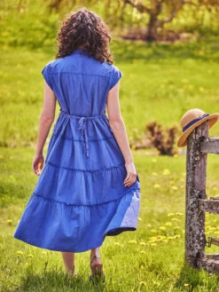 Sunwashed Prairie Dress