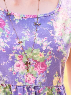 Springtime Rose Smock Dress