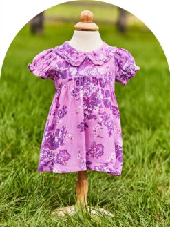 Victorian Rose Baby Dress -Clothing Sales 2024 DRB5376P Lavender April Cornell Dress 1