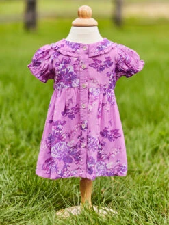 Victorian Rose Baby Dress -Clothing Sales 2024 DRB5376P Lavender April Cornell Dress 3