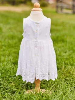Starlight Baby Dress 8 Starlight Baby Dress -Clothing Sales 2024 DRB5404R White April Cornell Dress 3