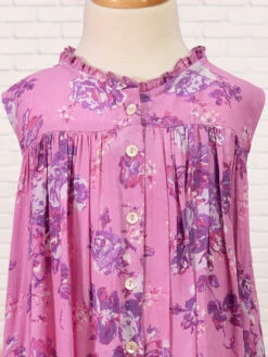 Victorian Rose Big Girls Dress