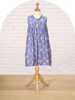 Sweet Hydrangea Big Girls Dress -Clothing Sales 2024 DRG5384P Periwinkle April Cornell Dress 1