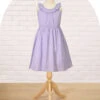 Bellflower Dot Big Girls Dress -Clothing Sales 2024 DRG5404P LightPeriwinkle April Cornell Dress 1