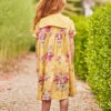 Charming Little Girls Dress -Clothing Sales 2024 DRK5352P Yellow April Cornell Dress 3