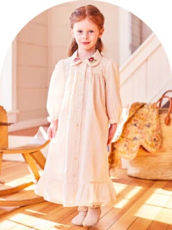 Chloe Little Girls Petticoat -Clothing Sales 2024 DRK5375Q Ecru April Cornell Petticoat 1