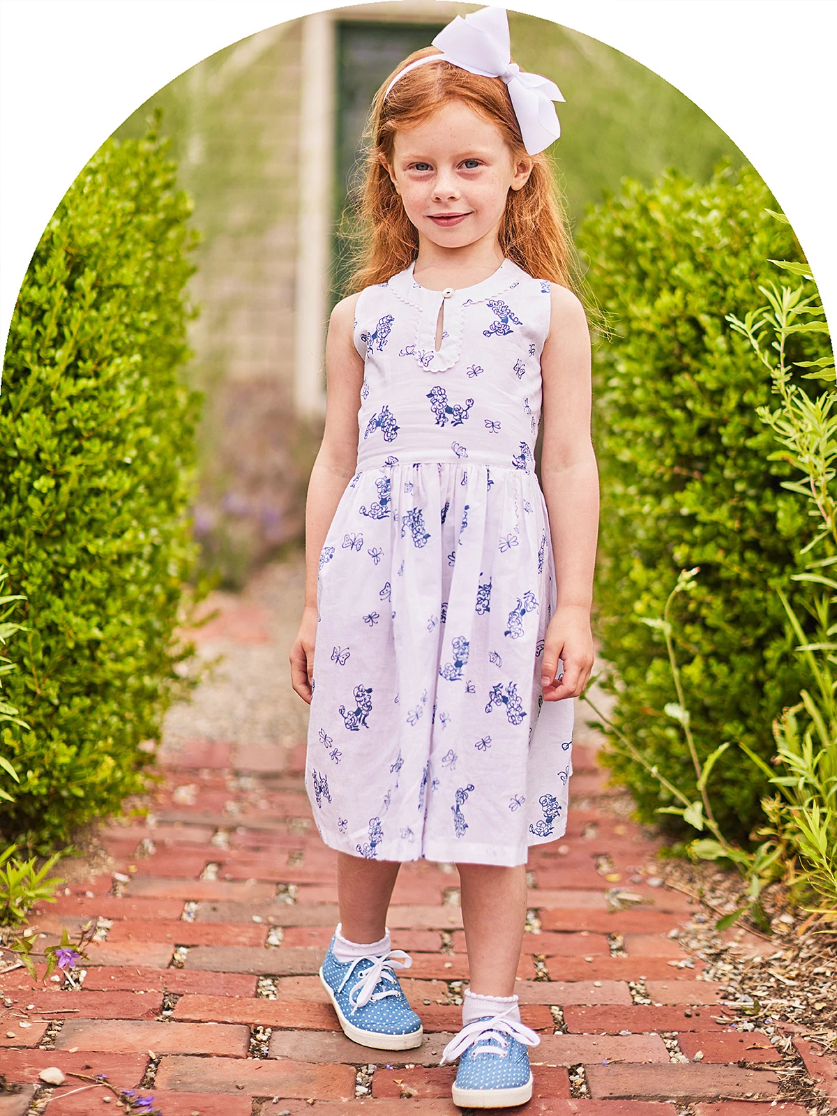 Poodle Little Girls Dress 4 Poodle Little Girls Dress - Image 2