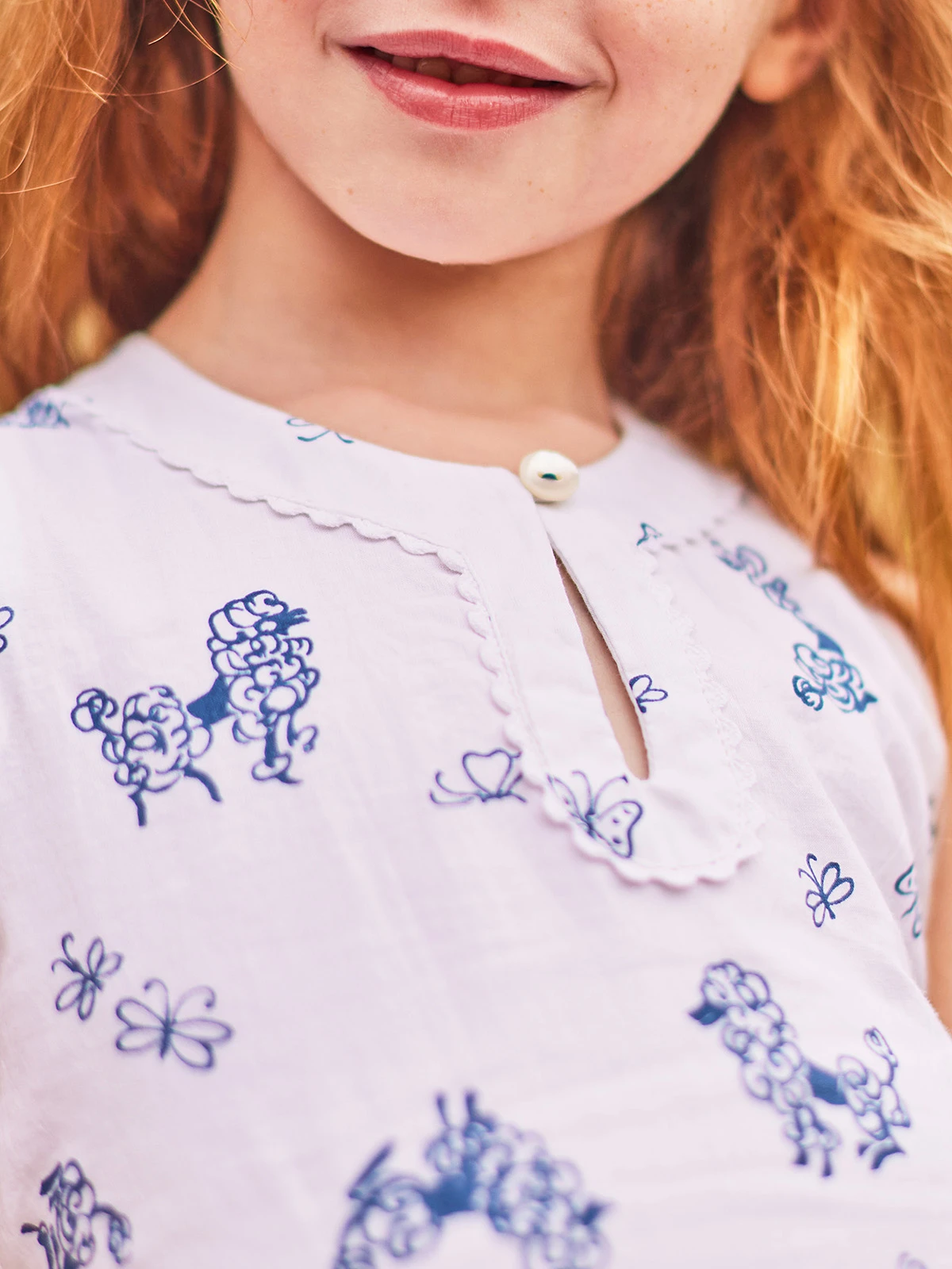 Poodle Little Girls Dress 6 Poodle Little Girls Dress - Image 4