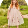 Princess Little Girls Dress -Clothing Sales 2024 DRK5393R Ecru April Cornell Dress 1