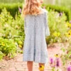 Fiona Little Girls Dress -Clothing Sales 2024 DRK5394P Sky April Cornell Dress 3