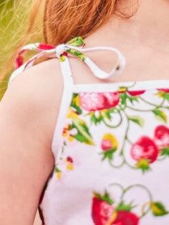 Strawberry Little Girls Dress