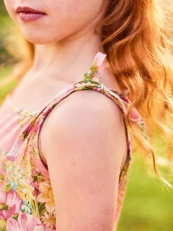 Charming Little Girls Dress -Clothing Sales 2024 DRK5423R SoftRose April Cornell Dress 4