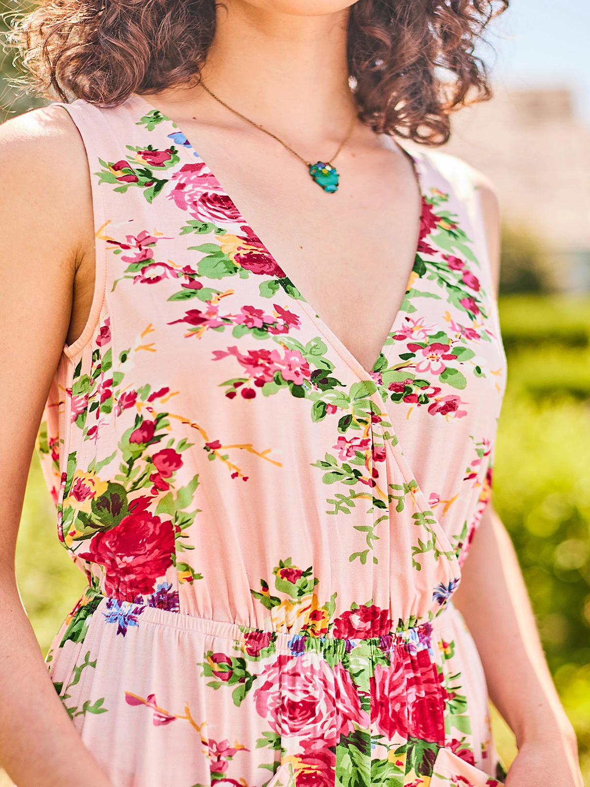 Cottage Rose Jersey Jumpsuit 4 Cottage Rose Jersey Jumpsuit - Image 2