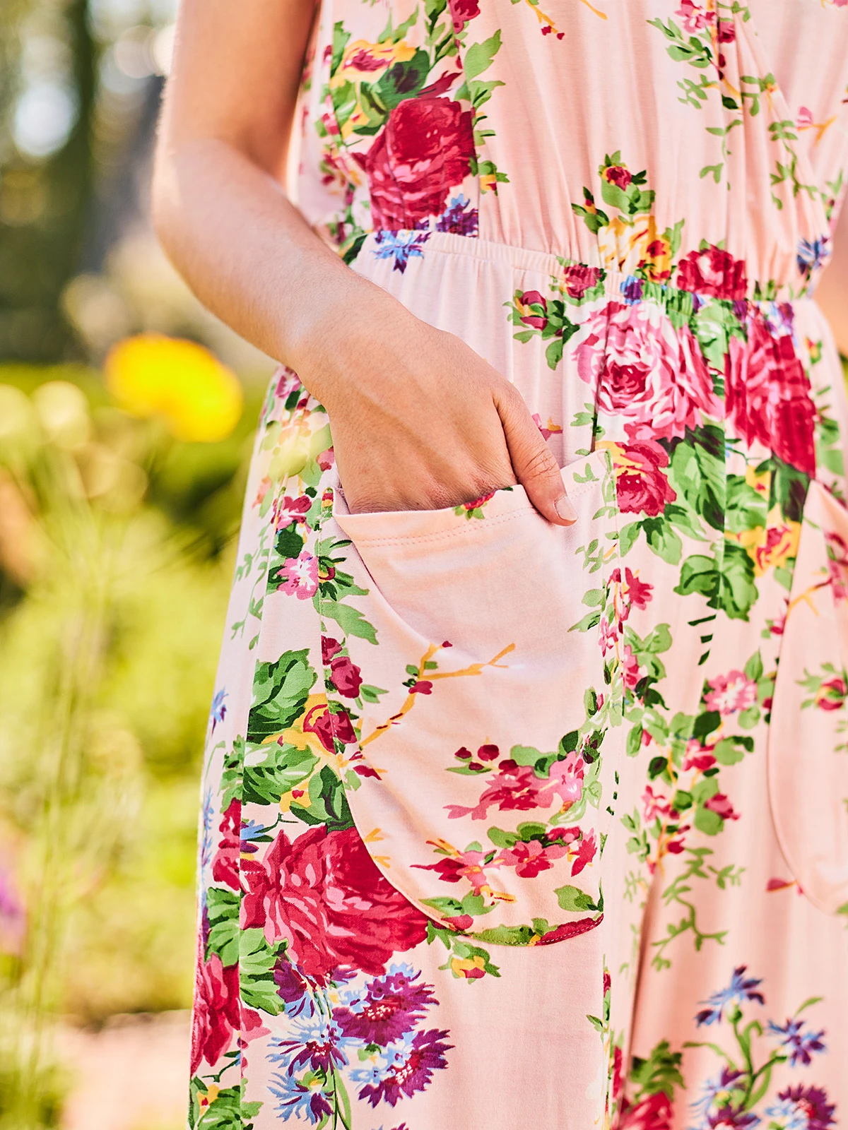 Cottage Rose Jersey Jumpsuit 6 Cottage Rose Jersey Jumpsuit - Image 4