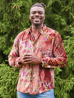 Evermore Velvet Shirt 9 Evermore Velvet Shirt -Clothing Sales 2024 LS137Q Bronze April Cornell Shirt 1