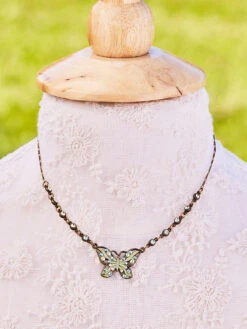 Madeline's Butterfly Necklace -Clothing Sales 2024 NK4314LTU Multi April Cornell Jewelry 3