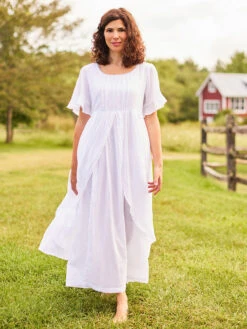 Bronte Nighty 9 Bronte Nighty -Clothing Sales 2024 NTA5263F White April Cornell Nightgown 1