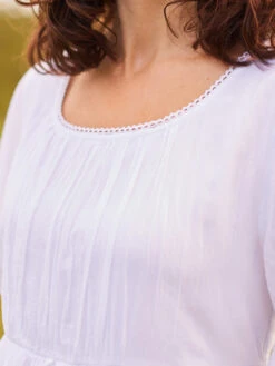 Bronte Nighty 8 Bronte Nighty -Clothing Sales 2024 NTA5263F White April Cornell Nightgown 2