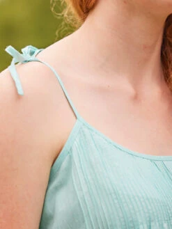 Emily's Eyelet Nighty -Clothing Sales 2024 NTA5501R LightAquamarine April Cornell Nightgown 2